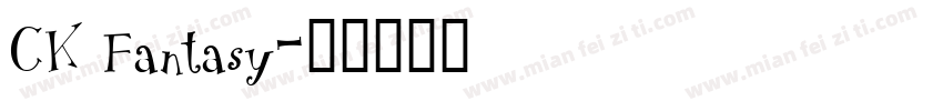 CK Fantasy字体转换